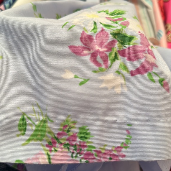 Beautiful Janie and Jack blue floral dress 5 like new - Picture 6 of 6